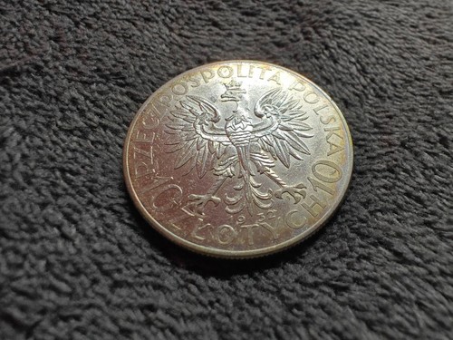 10 Zlotych 1932 "Polonia"  - Poland, II Republic - Picture 7 of 8