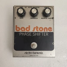 Vintage Electro-Harmonix Bad Stone Phaser Pedal EHX Phase Shifter