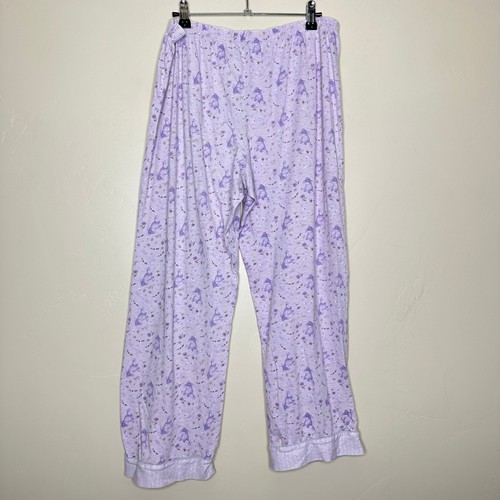Pigiama Vintage Disney Winnie the Pooh Pantalone Viola Eeyore Cotone Taglia Large - Foto 5 di 5