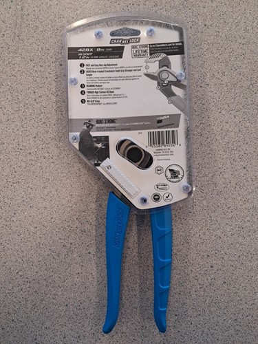 CHANNELLOCK 428X 8 Zoll SPEEDGRIP gerade Backen Nut & Feder Zange - Bild 2 von 4