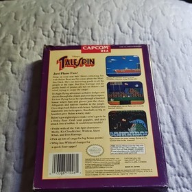 Capcom Disney's TaleSpin NES Action Platformer NTSC-U/C 1991 Box Included