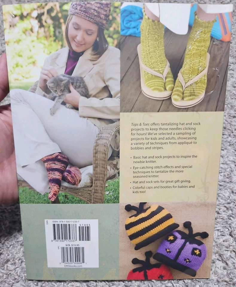 BG26 HOUSE OF WHITE BIRCHES 2009, TOPS & TOES - OVER 35 KNITTED DESIGNS - Image 2 of 2