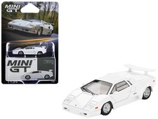 Mini GT MGT01134 1/64 Lamborghini Countach "25th Anniversary" White