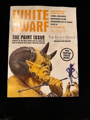 Games Workshop Warhammer 40K White Dwarf Weekly Magazine Issue 94