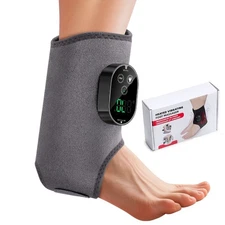 Foot and Ankle Massager Wrap 3 Vibration Mode 6 Heat Level for Foot Relaxation