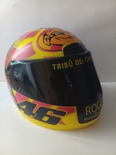 Vintage Collectible Advertising Gadget Helmet Ex Rider Motorcycle Valentino Rossi