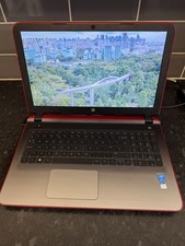 hp laptop red