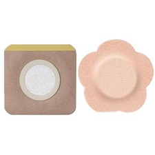 50Pcs Castor Oil Pack Wrap, Organic Cotton Castor Oil Patches For Belly Button