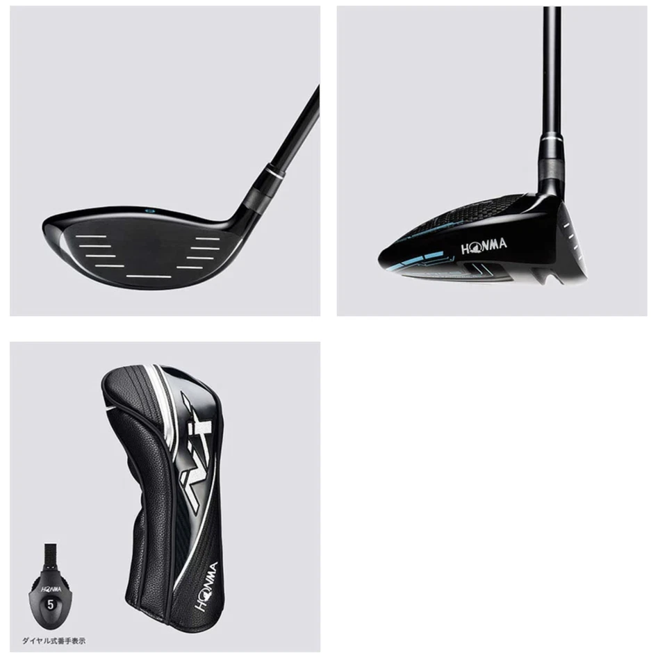 HONMA BERES NX Driver 10.5 Fairwaywood 3W 5W 3set RH VIZARDNX 45 Flex R HC - Image 3 of 4