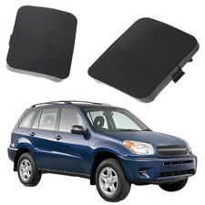 2pcs Front Left Right Bumper Tow Hook Bracket Cover Cap Replacement for RAV4