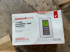 Honeywell TL7235A1003 Line Volt Pro Non-Programmable Digital Thermostat - Used