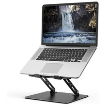Adjustable Laptop Stand Metal Foldable Riser Cooling Portable Notebook Holder