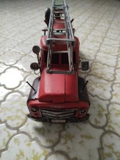 Opel Feuerwehrauto- Hand-Made Blechauto Vintage Sammeltst&uuml;ck