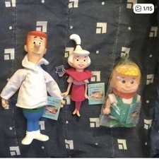 The Jetsons Dolls Vintage 1990 George, Judy, Elroy Excellent Condition