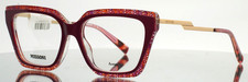 MISSONI MIS0167 SDH Fuchsia Womens Semi Cat Eye Eyeglasses 53-16-145 B:40