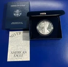 2001-W Proof American Silver Eagle Dollar $1 Box & COA US Mint Bullion OGP