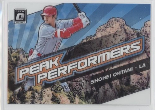 2019 Panini Donruss Optic Peak Performers Shohei Ohtani #PP-1 3m8
