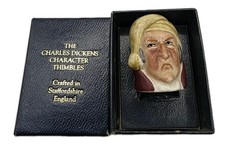 Charles Dickens Character Thimble Staffordshire England 1981