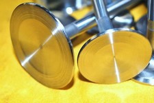 Sbc Small Block Chevy Stainless Steel Valves 2.02 1.60 New Stock Length