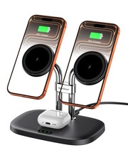 Wireless Charger for iPhone Air/17, 706M, Dual Magnetic Charger for iPhone 16...