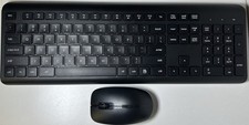 Wireless Keyboard and Mouse Combo, Full-Size Silent Ergonomic Keyboard  mouse