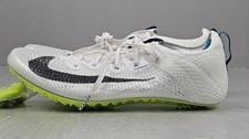 Nike Zoom Superfly Elite 2 Flyknit Track Spikes Mens 8 White FZ9662 NEW