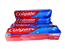 Colgate Cavity Protection Fluoride Toothpaste (5 Pack) - 6 Oz Each
