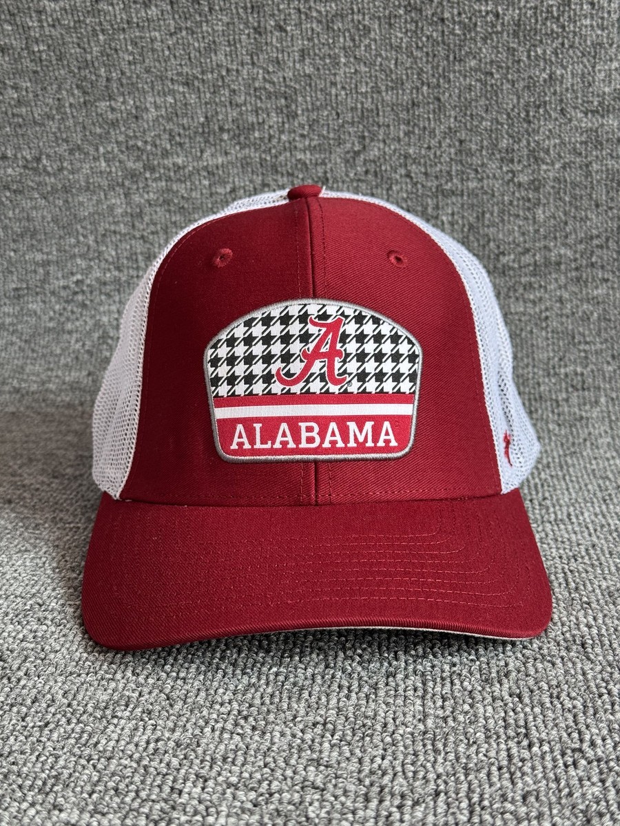 '47 Brand Alabama Crimson Tide NCAA Trucker Snapback Hat Crimson White
