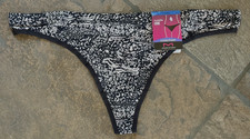Maidenform 8/XL Silky Smooth Barely There Multi Color Thong Panties DMBTTG NWT