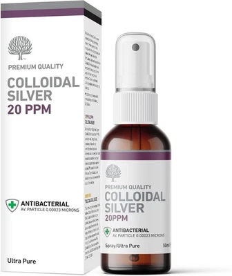 BRANDED Nature's Greatest Secret 20ppm Silver Spray 50ml