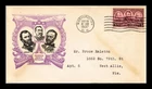 DR JIM STAMPS US COVER ARMY HEROES SHERMAN GRANT SHERIDAN FDC LINPRINT CACHET
