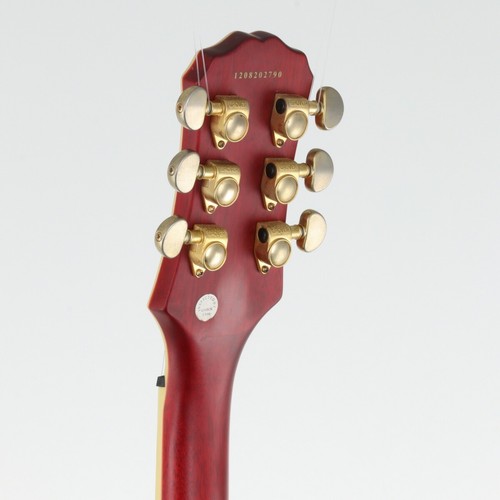 Electric Guitar Epiphone Prophecy Les Paul Custom Plus GX Cherry Sunburst USED - 第 5/12 張圖片