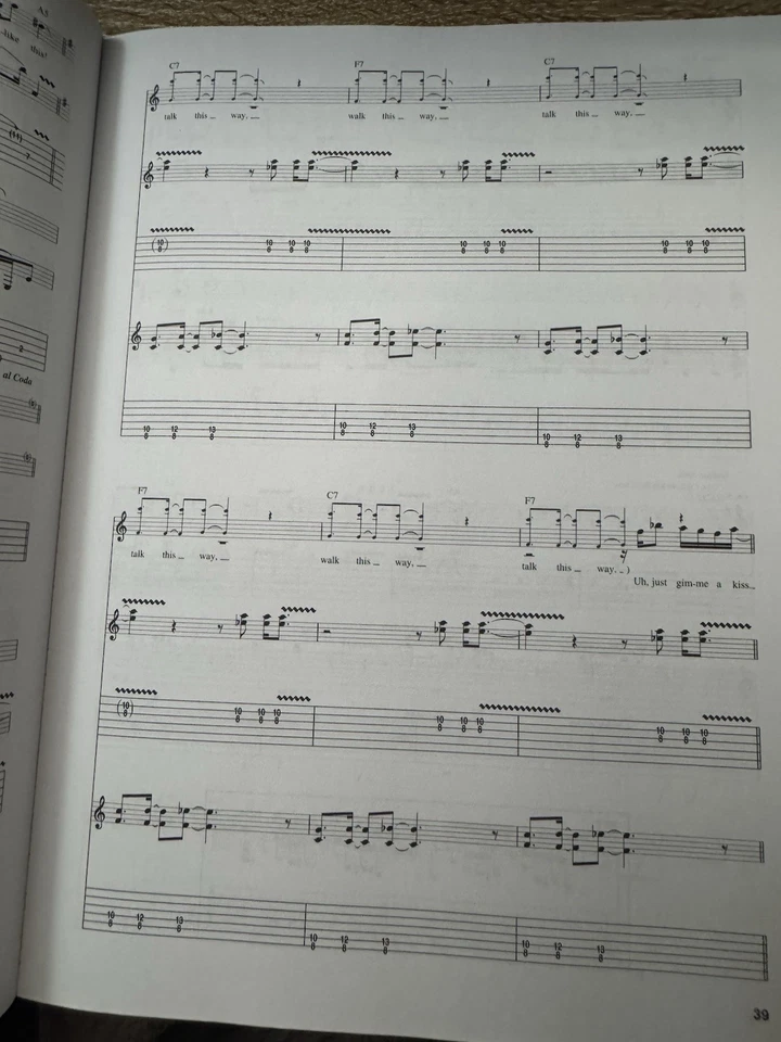 Aerosmith, Toys In The Attic, Guitar Recorded Versions, Songbook - Image 3 of 4