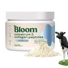 Bloom Nutrition Bovine Colostrum Powder for Gut Health, Immune Support, Hair