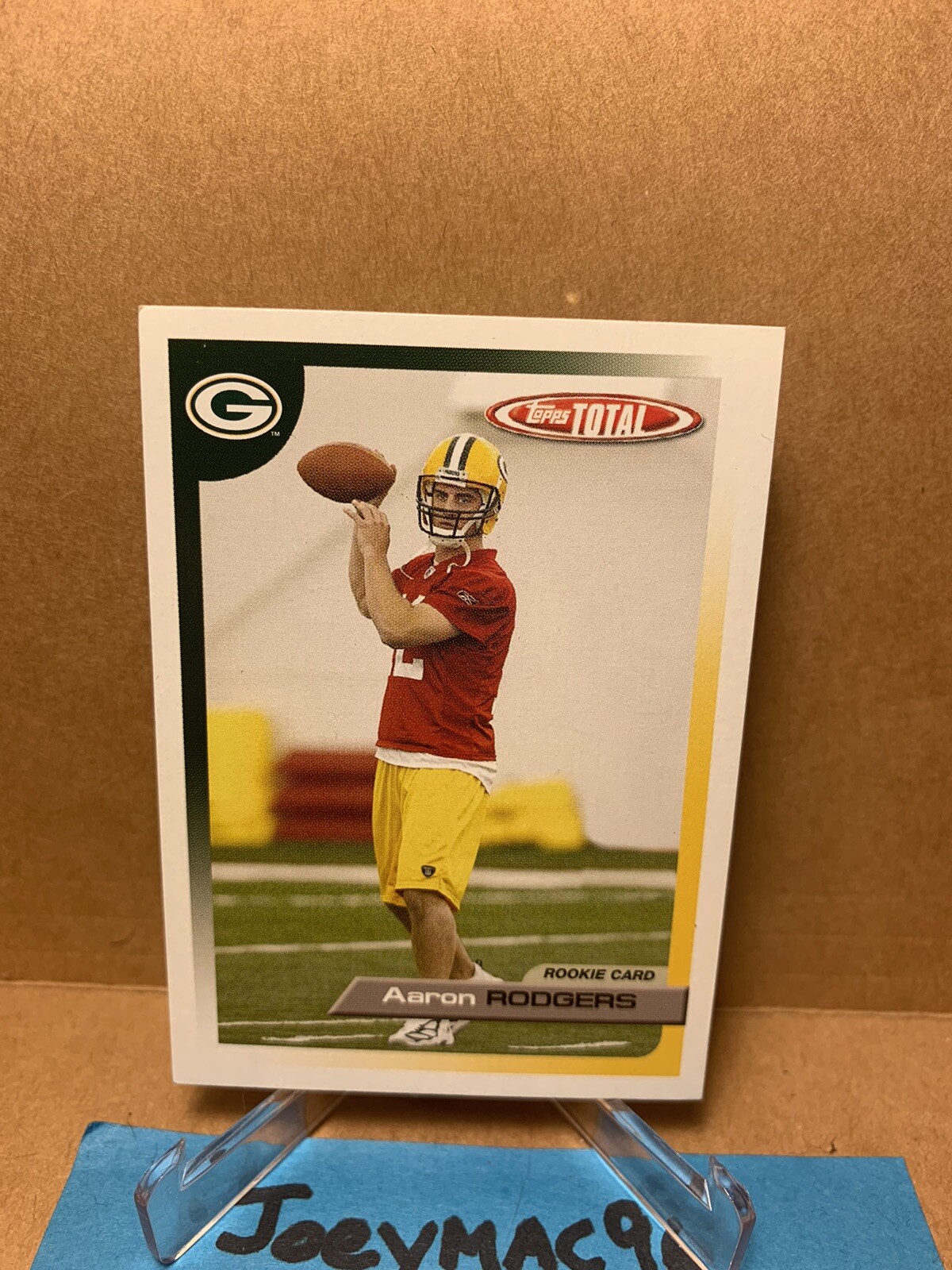 2005 Topps Total Aaron Rodgers Rookie Card #483 | eBay