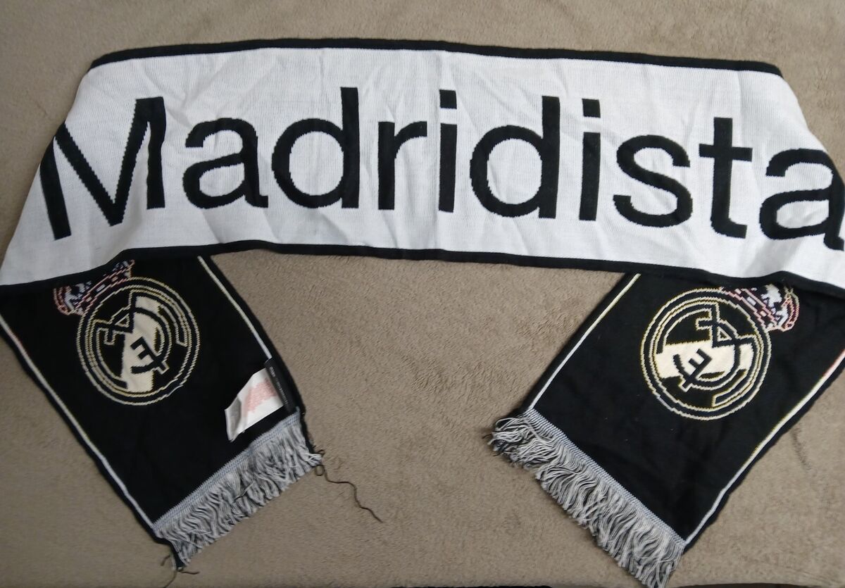 Real Madrid C.F Scarf Madridista Soccer Futbol | eBay Real Madrid C.F Scarf Madridista Soccer Futbol | eBay