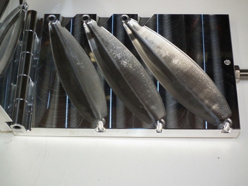 Saltwater Flat Fall Jig mold 11,14,18oz CNC Aluminum Flatfall Keel - Picture 2 of 8