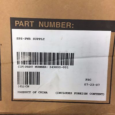 HP 349800-001 MSA20 MSA30 400W Netzteil Hot Plug Pfc - 90 Tage Rtb Garantie