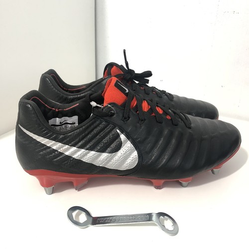 Nike Leather Tiempo Legend 7 Elite SG Pro Soccer AH7426 007 Mens Sz 7.5/ Women 9 - Picture 2 of 8