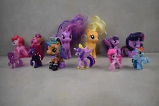 LOT OF 12 MY LITTLE PONY TOY FIGURES FIGURINES CAKE TOPPERS