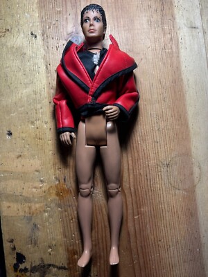 AS IS Vtg. 1984 MJJ Products Michael Jackson 11'' Doll MISSING PANTS