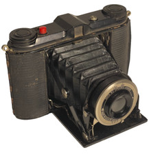 Vintage Agfa Ansco B2 Speedex Junior Folding Film Camera - Collectible