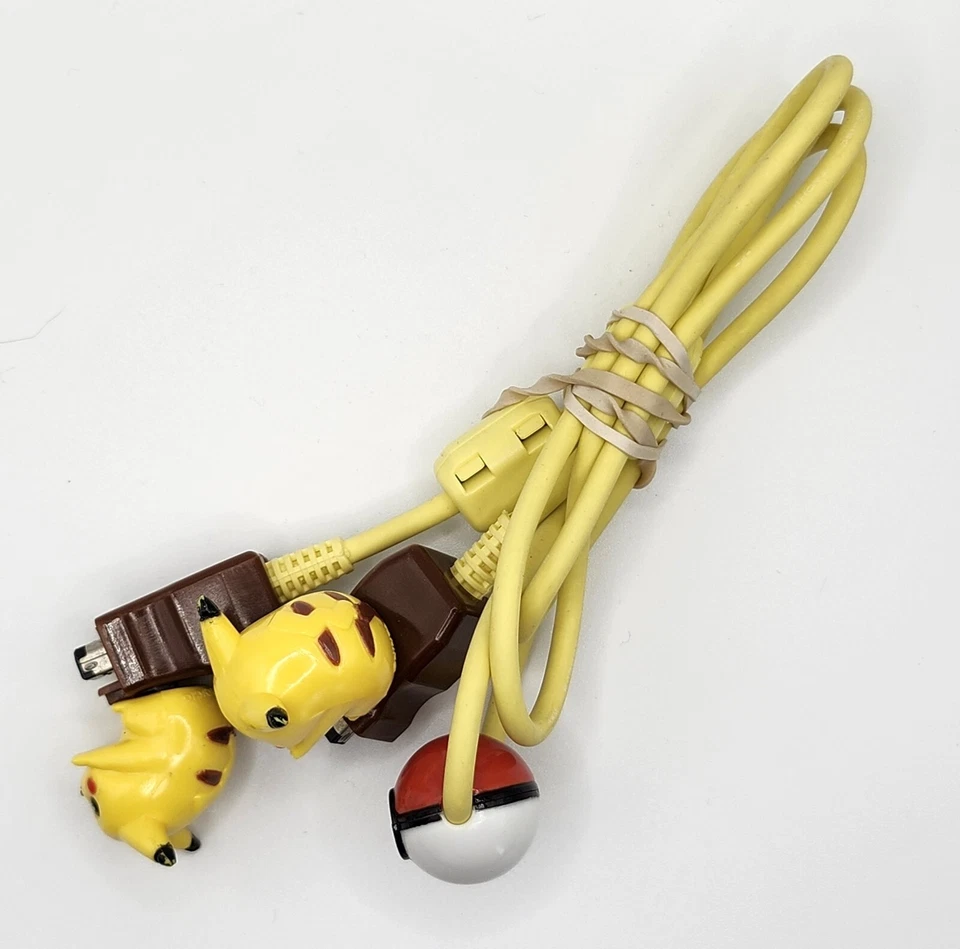 Pokemon Pikachu/ Pokeball Link Cable for Nintendo Game Boy Color Boxed Japan - Image 2 of 4