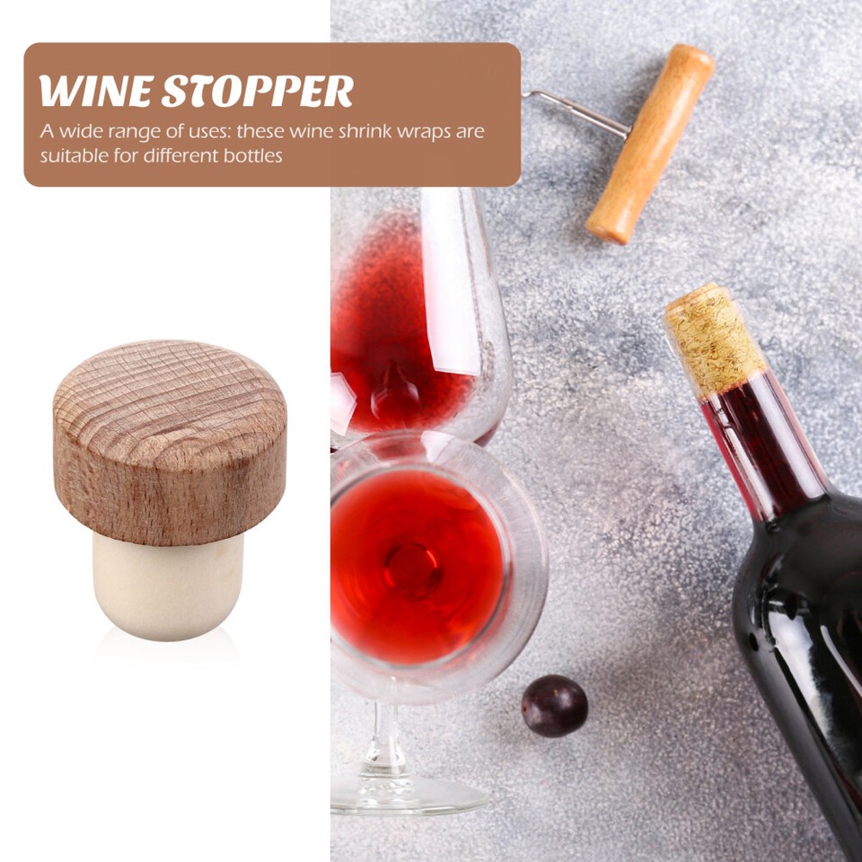 6 Pcs Replacement Cork Wine Stoppers for Bottles Holder Practical eBay
