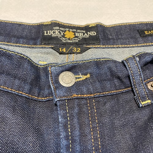 Easy Rider Damenjeans Lucky Brand 14/32 dunkelblau gerades Bein sehr guter Zustand - Bild 2 von 22
