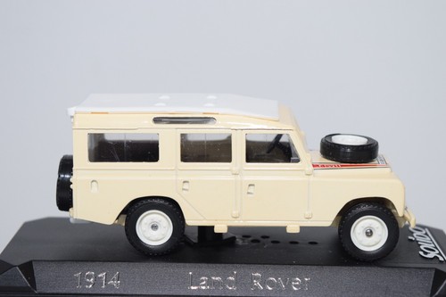 A68 1:43 SOLID 1914 LAND ROVER RALLY RACING TEAM CREAM MIB 2 - Foto 7 di 24