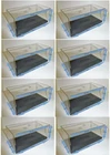 Set of 8 Display Boxes Height 8 cm + Base for Miniatures 1/43 (Van)
