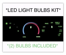 1992–2003 Ford F150 A/C Heater Climate Control Switch *LED Replacement Kit*
