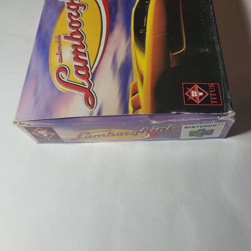 Automobili Lamborghini - VERPACKT - gut - PAL Nintendo 64 - Bild 4 von 5