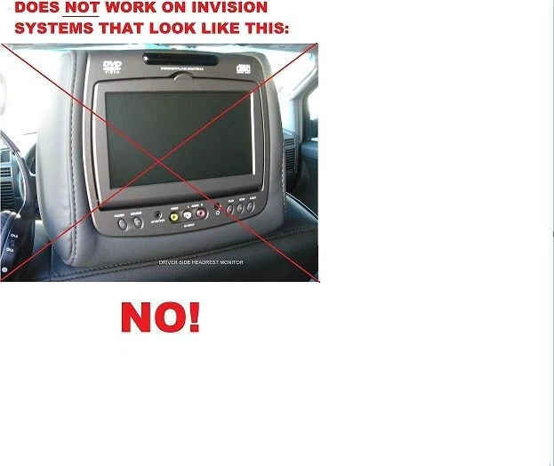 2008-2014 Buick Enclave Terraza DVD Entertainment Wireless Headphones Remote Kit Foto 4 de 4